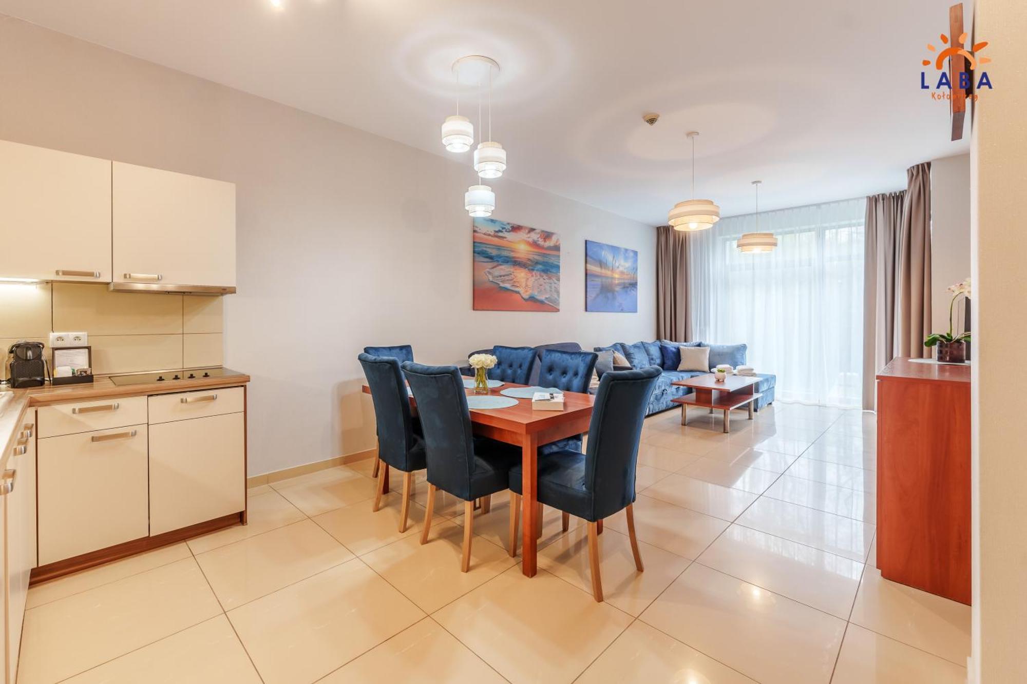 Laba Kolobrzeg Apartamenty Diune Z Parkingiem Ngoại thất bức ảnh