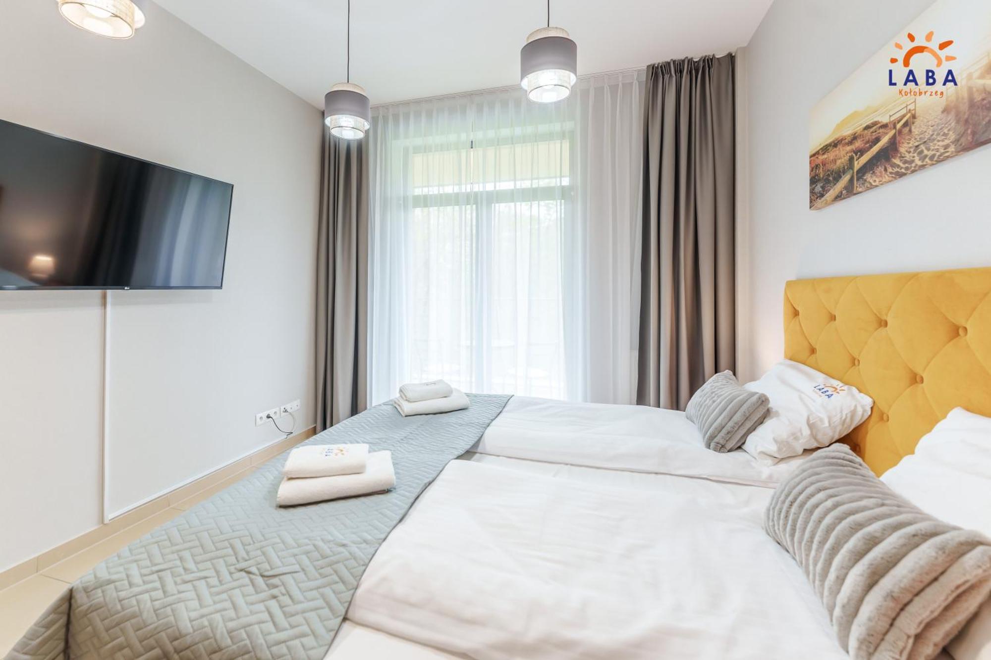 Laba Kolobrzeg Apartamenty Diune Z Parkingiem Ngoại thất bức ảnh