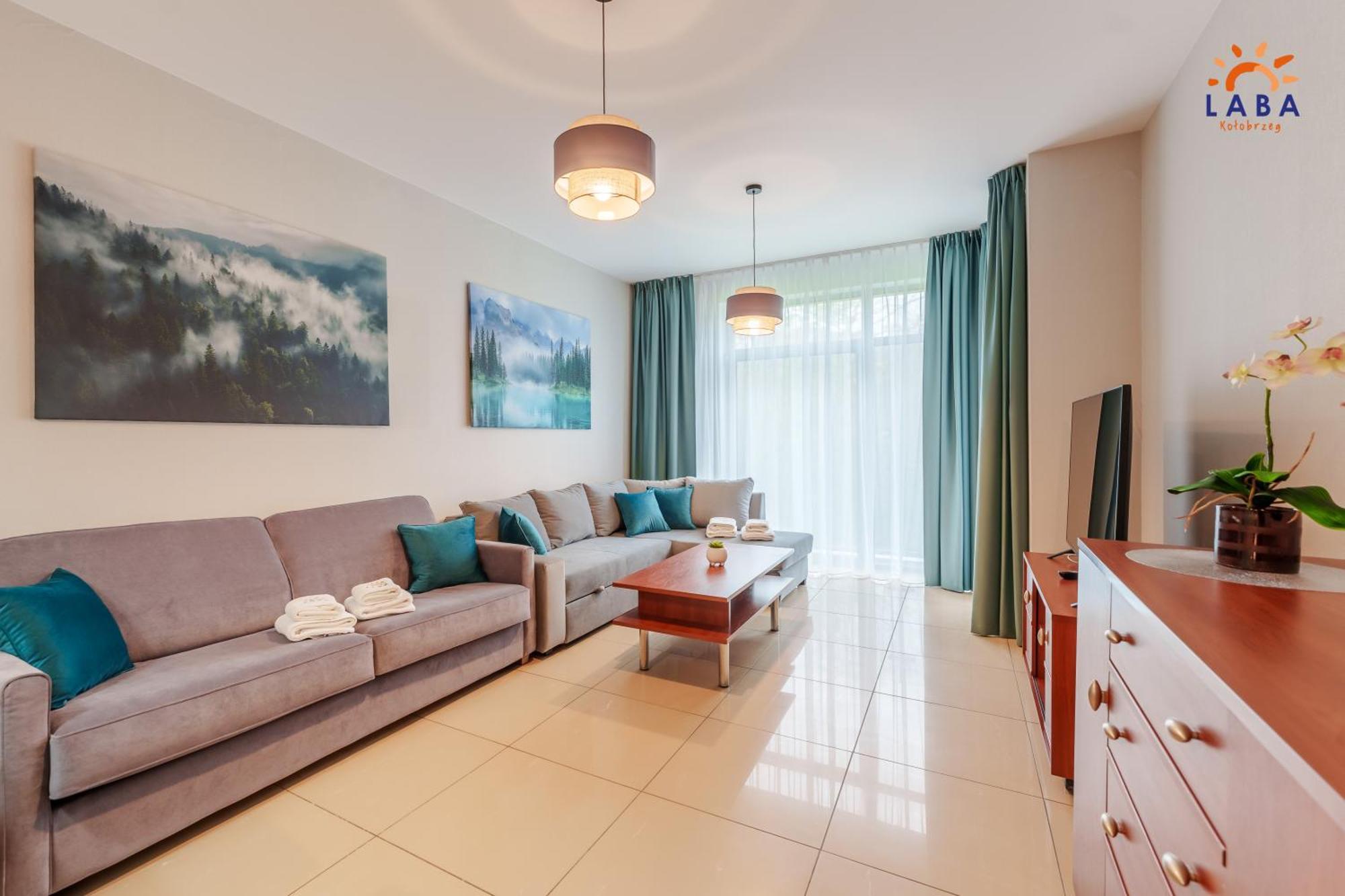 Laba Kolobrzeg Apartamenty Diune Z Parkingiem Ngoại thất bức ảnh