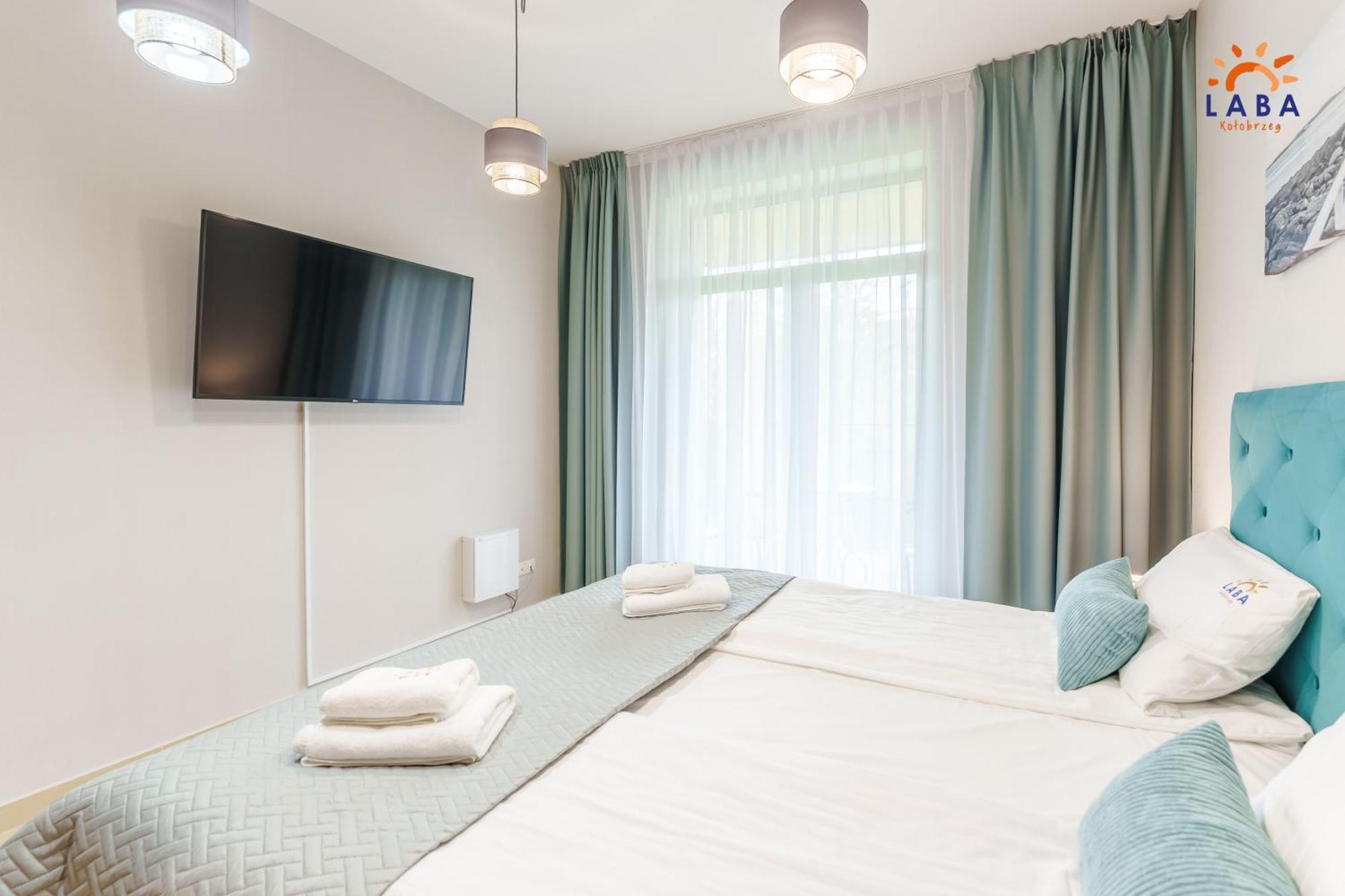 Laba Kolobrzeg Apartamenty Diune Z Parkingiem Ngoại thất bức ảnh
