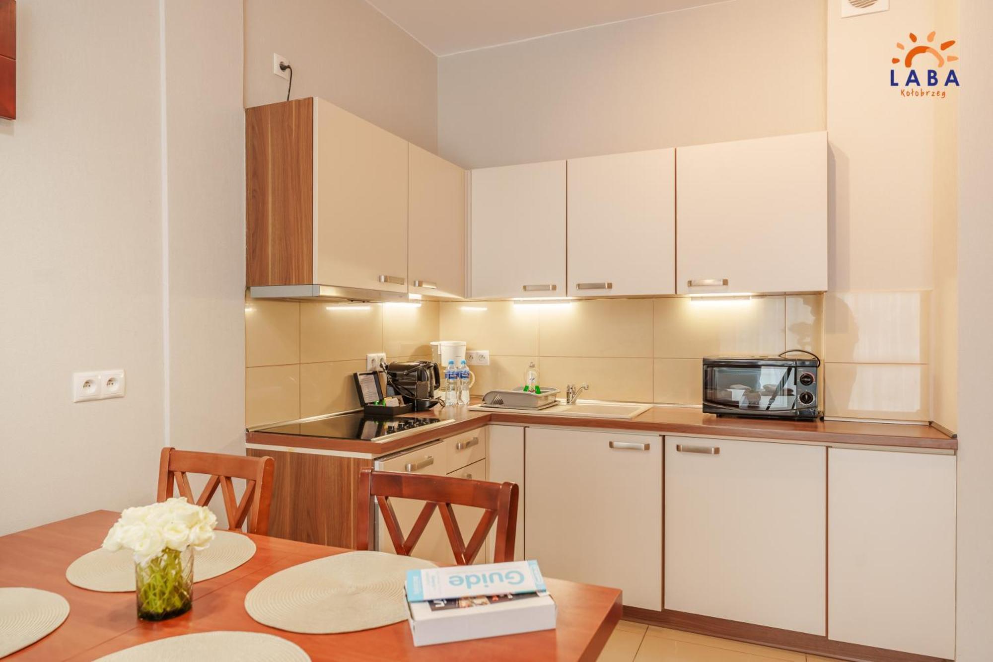 Laba Kolobrzeg Apartamenty Diune Z Parkingiem Ngoại thất bức ảnh